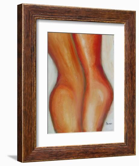 body kiss-Kenny Primmer-Framed Art Print