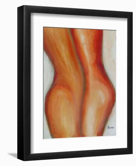 body kiss-Kenny Primmer-Framed Art Print