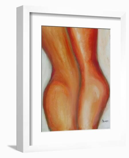 body kiss-Kenny Primmer-Framed Art Print