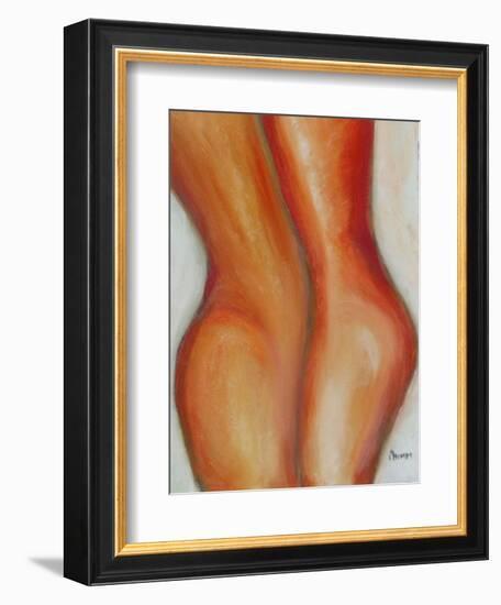 body kiss-Kenny Primmer-Framed Art Print