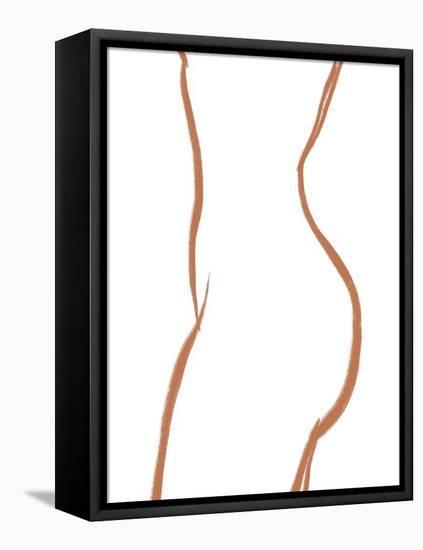 Body of a Woman-Ivy Green Illustrations-Framed Premier Image Canvas