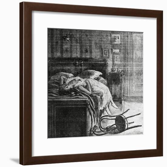 Body of Mary Cutinelli Cuocolo in Apartment in Via Nardones 95 in Naples, 1906-null-Framed Giclee Print