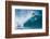 Bodyboarding at Banzai Pipeline, North Shore, Oahu, Hawaii-Mark A Johnson-Framed Photographic Print