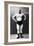 Bodybuilder in Hands on Hips Pose-null-Framed Premium Giclee Print