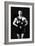 Bodybuilder in Sash-null-Framed Art Print