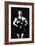 Bodybuilder in Sash-null-Framed Art Print