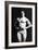 Bodybuilder in Tights-null-Framed Art Print