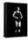 Bodybuilder in Wrestling Outfit and Knee Pads-null-Framed Stretched Canvas