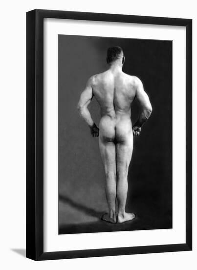 Bodybuilder's Back-null-Framed Art Print