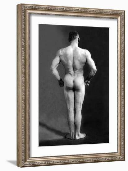 Bodybuilder's Back-null-Framed Premium Giclee Print