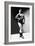 Bodybuilder's Shadowed Front and Partial Right Profile-null-Framed Premium Giclee Print