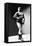 Bodybuilder's Shadowed Front and Partial Right Profile-null-Framed Stretched Canvas