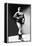 Bodybuilder's Shadowed Front and Partial Right Profile-null-Framed Stretched Canvas