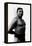 Bodybuilder's Shadowed Torso-null-Framed Stretched Canvas