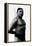 Bodybuilder's Shadowed Torso-null-Framed Stretched Canvas