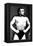 Bodybuilder with Thumbs Tucked in Belt-null-Framed Stretched Canvas