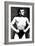 Bodybuilder with Thumbs Tucked in Belt-null-Framed Art Print