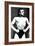 Bodybuilder with Thumbs Tucked in Belt-null-Framed Art Print