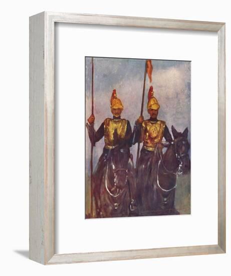 'Bodyguard of His Highness Dogra Sowar Kashmir', 1903-Mortimer L Menpes-Framed Giclee Print