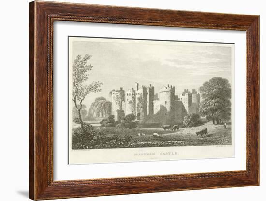 Bodyham Castle, Sussex (Engraving)-English School-Framed Giclee Print