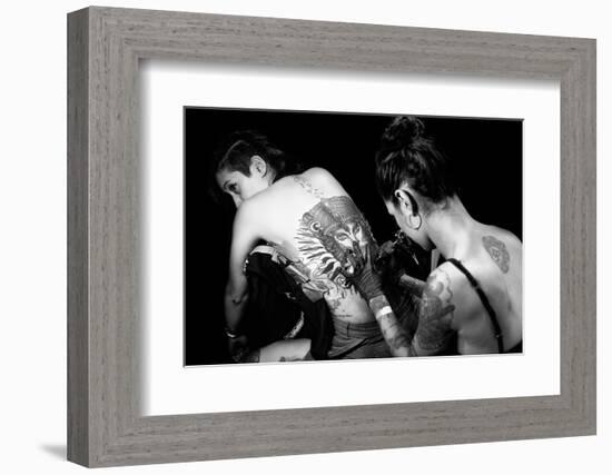 Bodypaint-Tuncay Co?kun-Framed Photographic Print