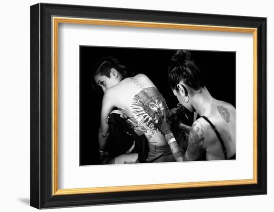 Bodypaint-Tuncay Co?kun-Framed Photographic Print