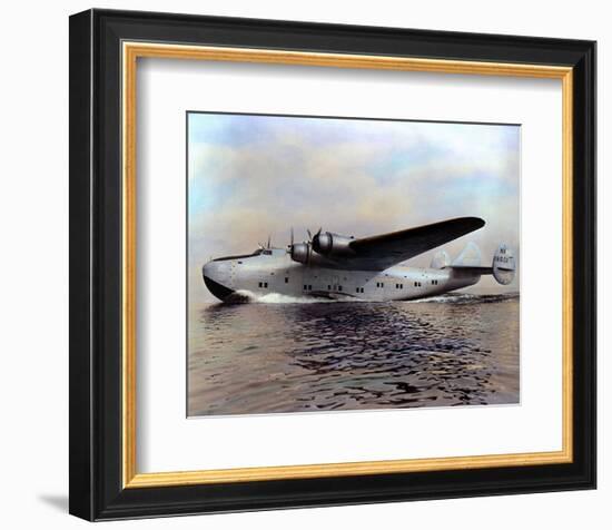 Boeing 314 Clipper of 1938-null-Framed Art Print