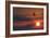 Boeing 737 Ascending At Sunset, Artwork-Detlev Van Ravenswaay-Framed Photographic Print
