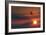 Boeing 737 Ascending At Sunset, Artwork-Detlev Van Ravenswaay-Framed Photographic Print