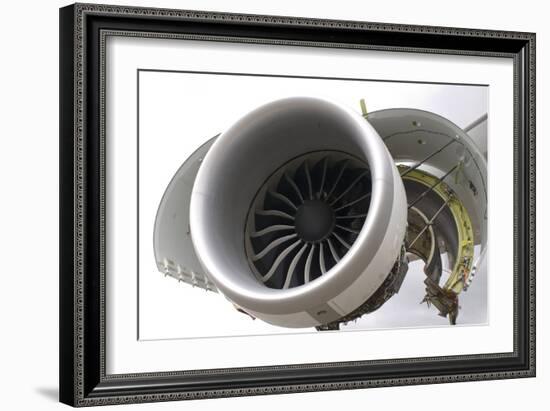 Boeing 747-8 Engine Cowling-Mark Williamson-Framed Photographic Print