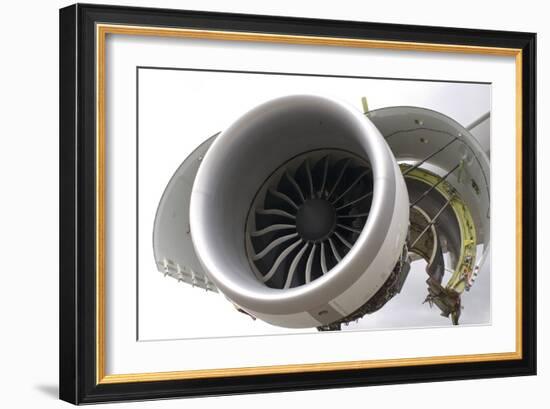 Boeing 747-8 Engine Cowling-Mark Williamson-Framed Photographic Print