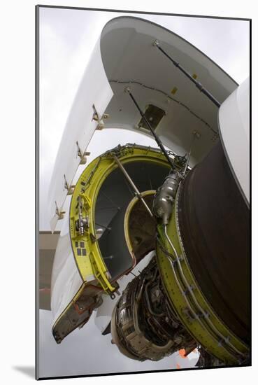 Boeing 747-8 Engine Cowling-Mark Williamson-Mounted Photographic Print