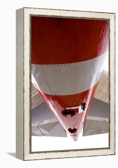 Boeing 747-8 Rear Fuselage And Tail Fins-Mark Williamson-Framed Premier Image Canvas
