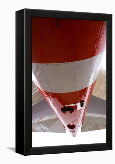 Boeing 747-8 Rear Fuselage And Tail Fins-Mark Williamson-Framed Premier Image Canvas