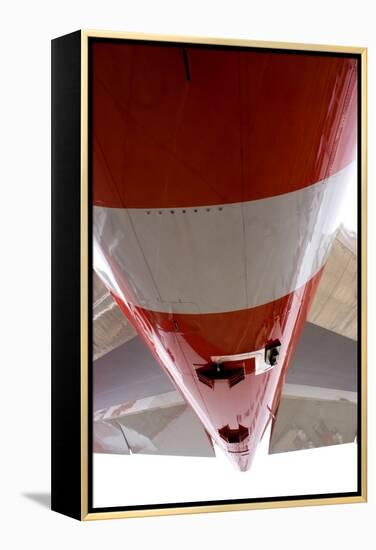 Boeing 747-8 Rear Fuselage And Tail Fins-Mark Williamson-Framed Premier Image Canvas