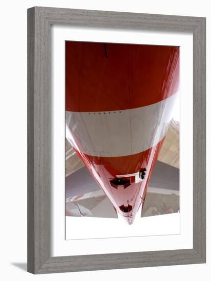 Boeing 747-8 Rear Fuselage And Tail Fins-Mark Williamson-Framed Photographic Print