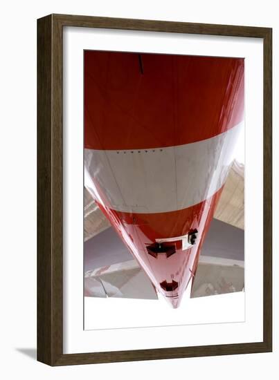 Boeing 747-8 Rear Fuselage And Tail Fins-Mark Williamson-Framed Photographic Print