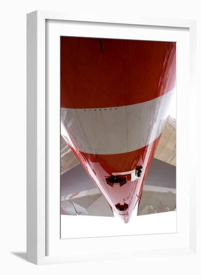 Boeing 747-8 Rear Fuselage And Tail Fins-Mark Williamson-Framed Photographic Print