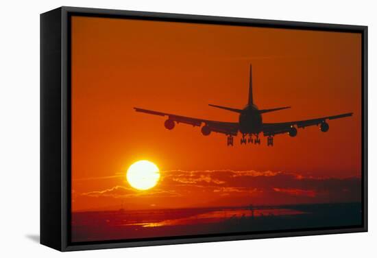 Boeing 747-David Nunuk-Framed Premier Image Canvas