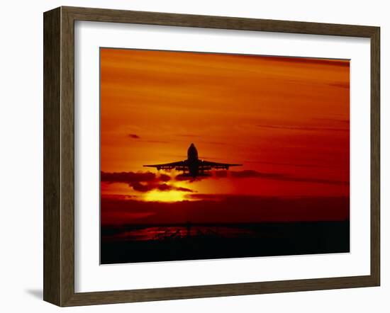 Boeing 747-David Nunuk-Framed Photographic Print