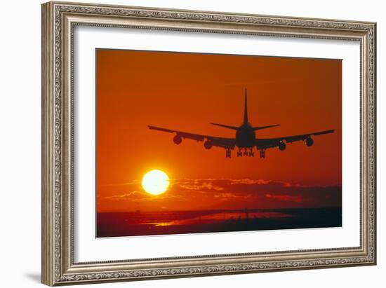 Boeing 747-David Nunuk-Framed Photographic Print