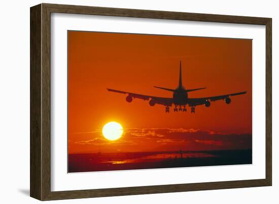 Boeing 747-David Nunuk-Framed Photographic Print