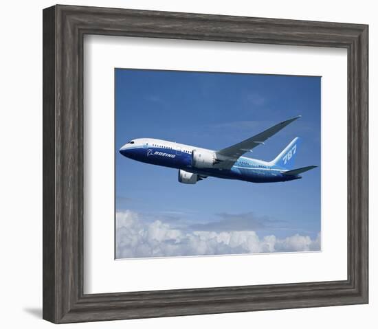 Boeing 787 Dreamliner--Framed Art Print