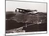 Boeing B-314 over San Francisco Bay, California 1939-Clyde Sunderland-Mounted Art Print