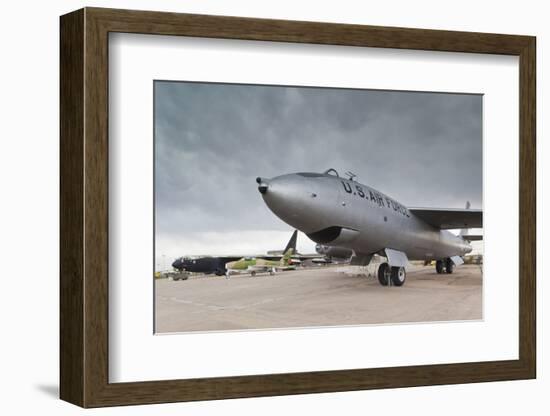 Boeing B-47, Kansas Aviation Museum, Wichita, Kansas, USA-Walter Bibikow-Framed Photographic Print