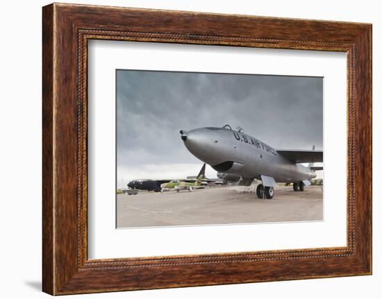 Boeing B-47, Kansas Aviation Museum, Wichita, Kansas, USA-Walter Bibikow-Framed Photographic Print