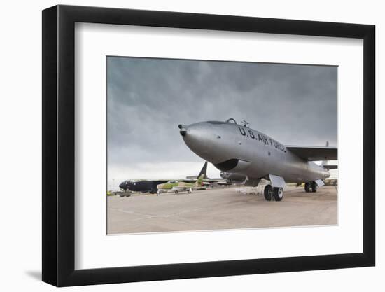 Boeing B-47, Kansas Aviation Museum, Wichita, Kansas, USA-Walter Bibikow-Framed Photographic Print