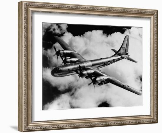 Boeing B-50A Superfortress in Flight-null-Framed Photographic Print