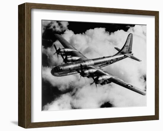 Boeing B-50A Superfortress in Flight-null-Framed Photographic Print