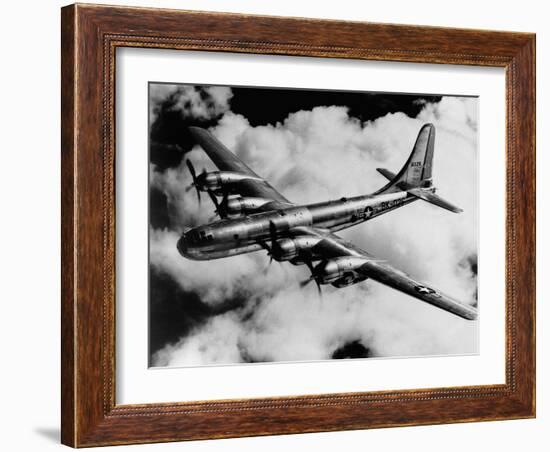 Boeing B-50A Superfortress in Flight-null-Framed Photographic Print